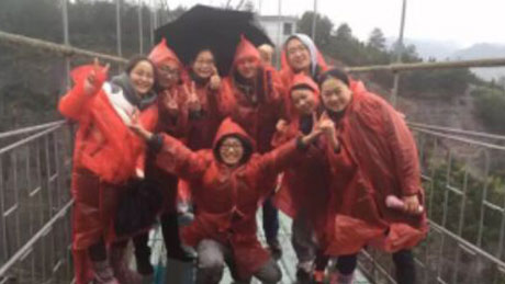 欢乐有你、成长有你，项目员工极限拓展活动